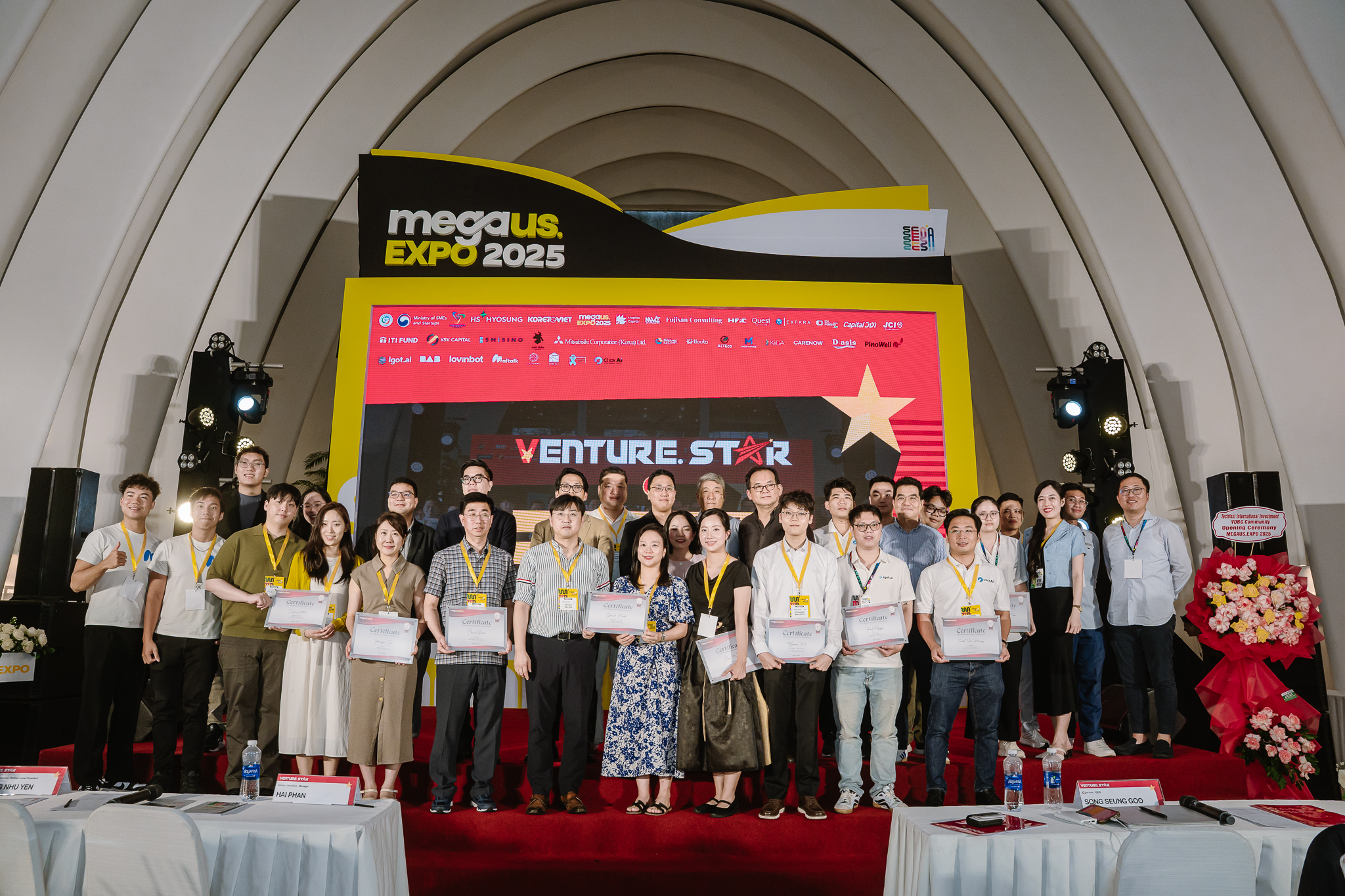 Công bố Top 3 dự án xuất sắc tại Venture Star 2025
